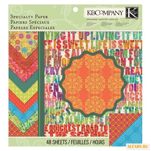 Бумага K&Company 31х31 см 48