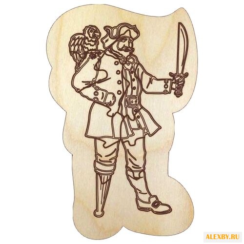 Рамка-вкладыш Полноцвет Пират