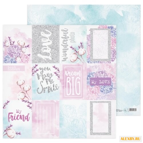 Бумага Арт Узор 30.5x30.5 см 1