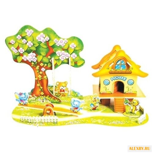 Пазл Zilipoo 3D Мультяшный рай