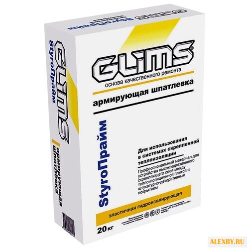 Шпатлевка GLIMS StyroПрайм