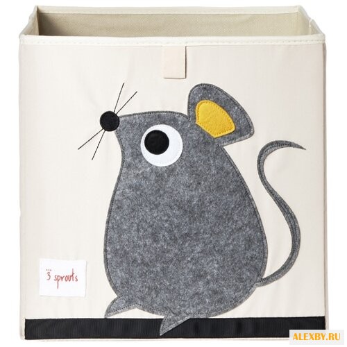 Ящик 3 Sprouts Мышь 33х33х33 см