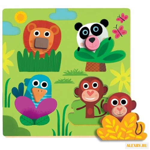 Рамка-вкладыш DJECO Джунгланимо