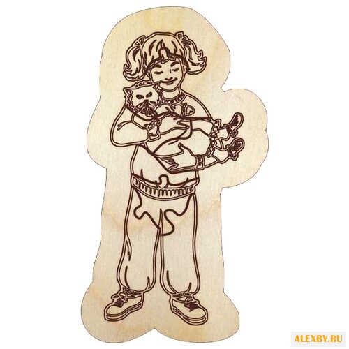 Рамка-вкладыш Полноцвет Девочка