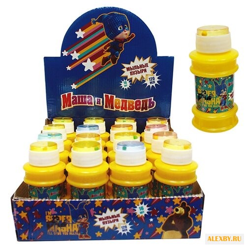 Мыльные пузыри 1 TOY Маша и