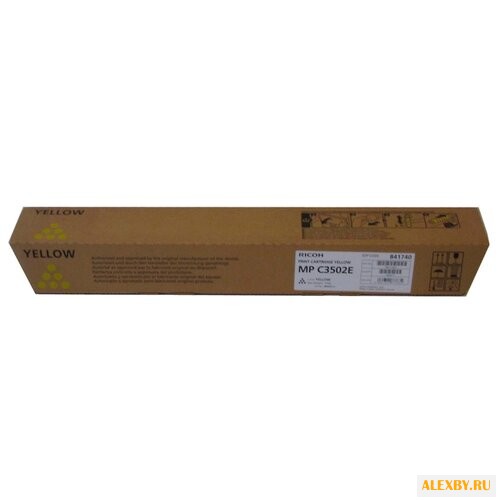 Картридж Ricoh MP C3502E Yellow