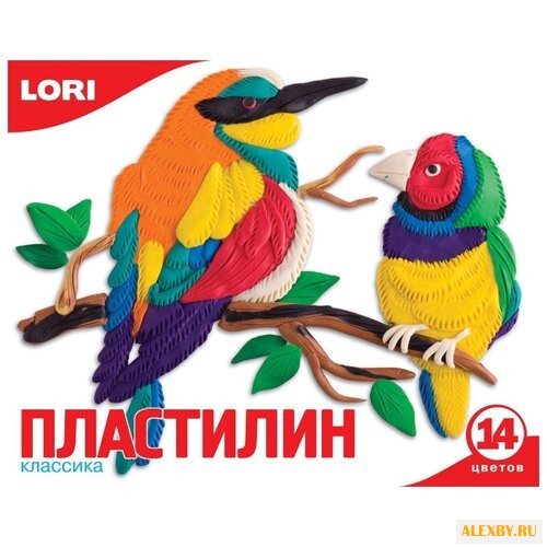 Пластилин LORI Классика 14