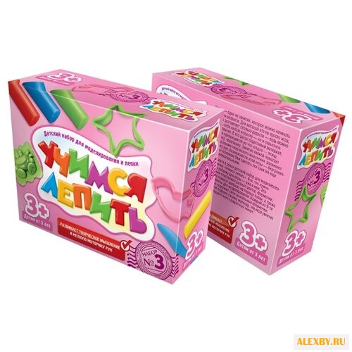 Пластилин Фантазёр Учимся