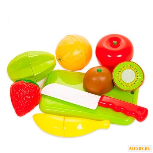 Набор продуктов с посудой