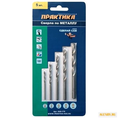 Набор сверл ПРАКТИКА Сделай