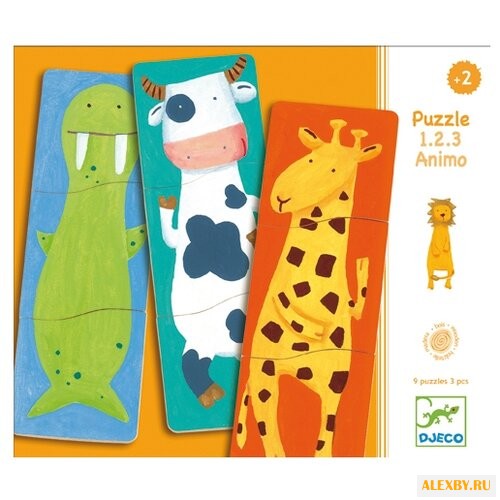 Набор пазлов DJECO Забавные