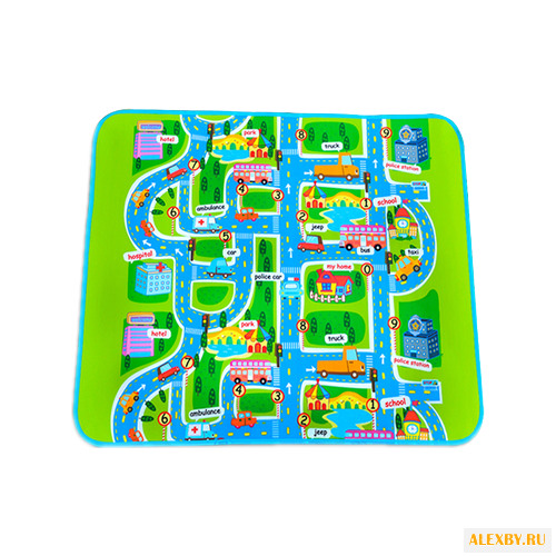 Коврик Mambobaby Город 60761