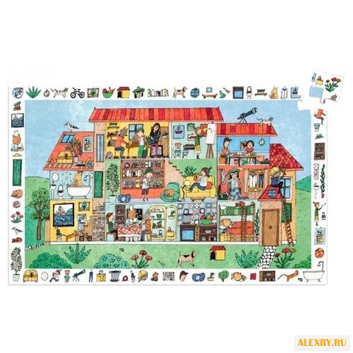 Пазл DJECO Дом 07594