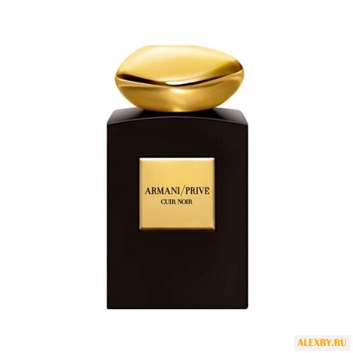 ARMANI Prive Cuir Noir