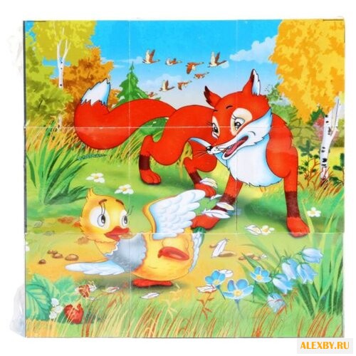 Кубики-пазлы Играем вместе