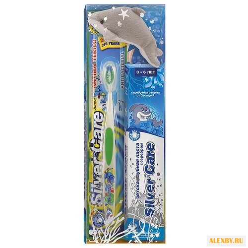 Набор щетка + паста Silver Care