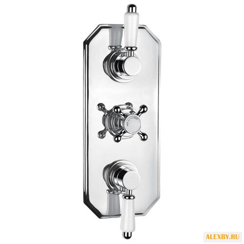 Термостатический двухрычажный