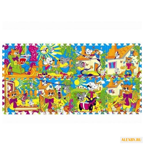 Коврик-пазл Играем вместе