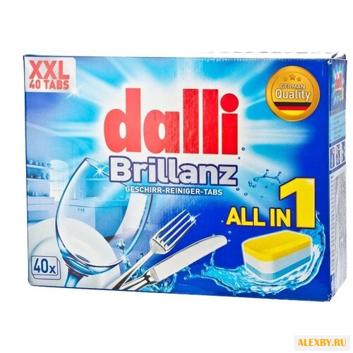 Dalli All in 1 таблетки для