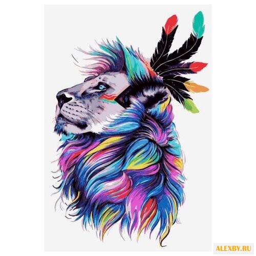 Цветной Картина по номерам