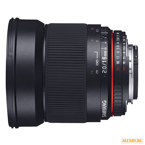 Объектив Samyang 16mm f 2.0 ED