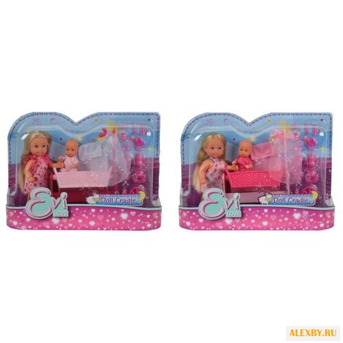 Набор кукол Simba Еви и малыш в