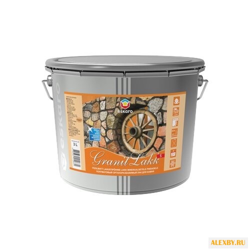 Лак Eskaro Granit Lakk S 3 л