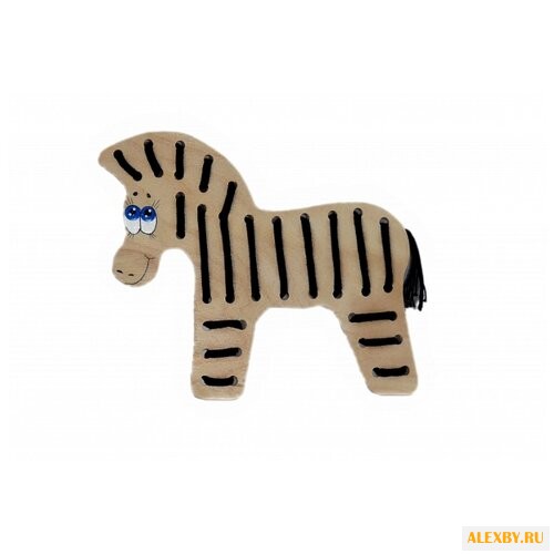 Шнуровка Крона Зебра 193-004