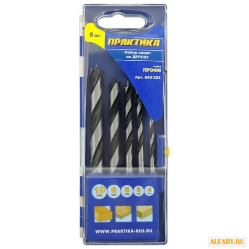 Набор сверл ПРАКТИКА Профи
