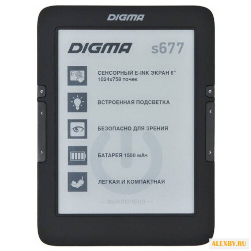 Электронная книга Digma S677