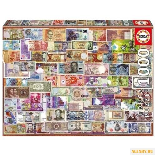 Пазл Educa Мир банкнот 17659