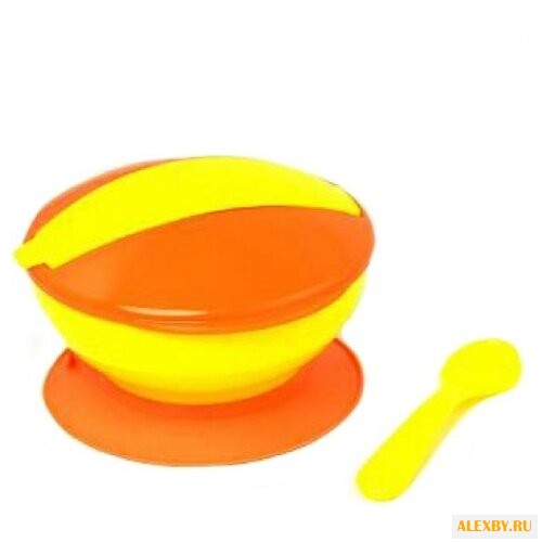 Тарелка Бусинка на присоске с