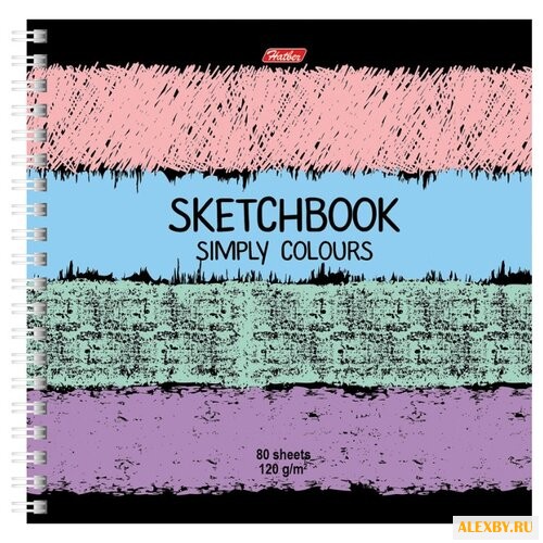 Скетчбук Hatber Simply