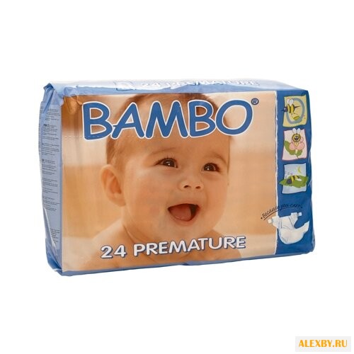 BAMBO подгузники Premature 1-3
