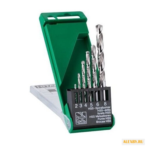 Набор сверл Hitachi 780462 6 шт.