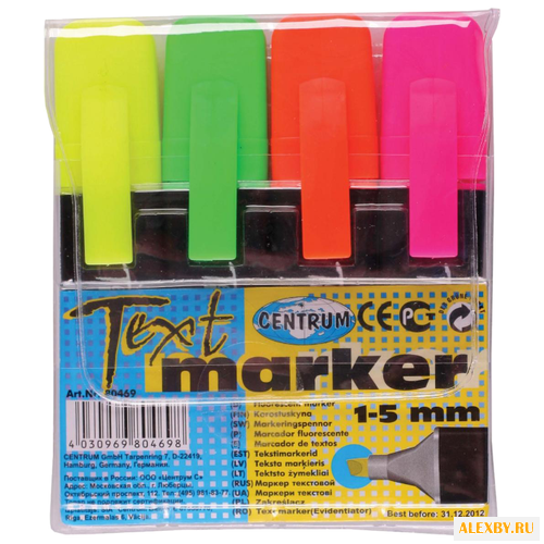 CENTRUM Текстовыделители 4