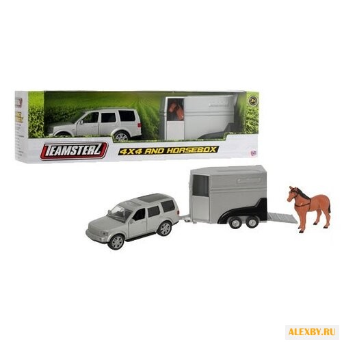 Внедорожник HTI 4х4 с прицепом