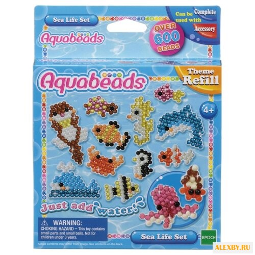 Aquabeads Аквамозаика Морские