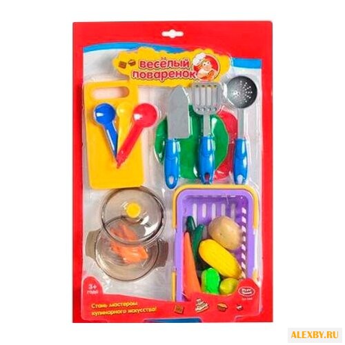 Набор продуктов с посудой Play