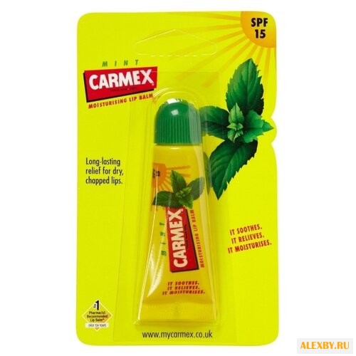 Carmex Бальзам для губ Mint tube