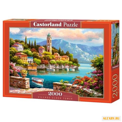 Пазл Castorland Village Clock