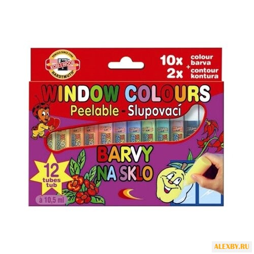 Краски KOH-I-NOOR Window