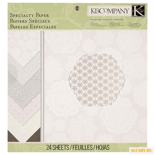 Бумага K&Company 31х31 см 24