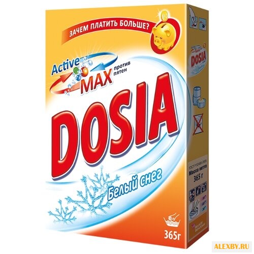 Стиральный порошок Dosia Белый