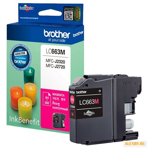 Картридж Brother LC-663M