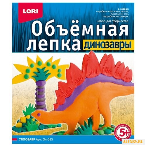 Пластилин LORI Объёмная лепка -