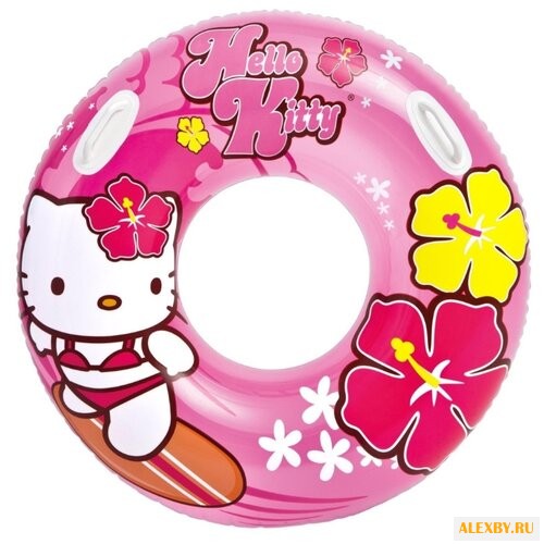 Надувной круг Intex Hello Kitty