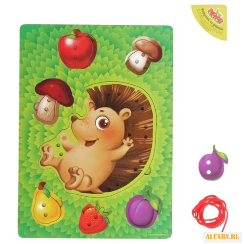 Шнуровка Лесная мастерская Ежик