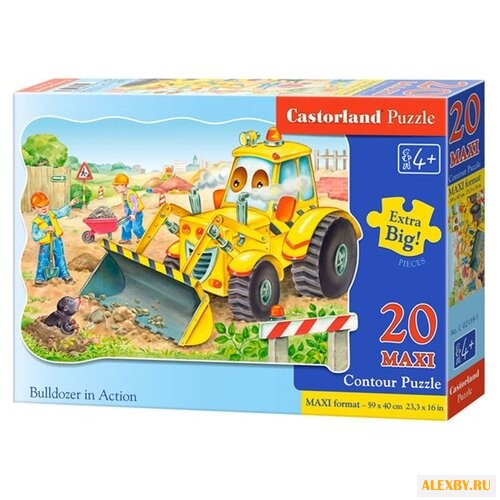 Пазл Castorland Bulldozer in