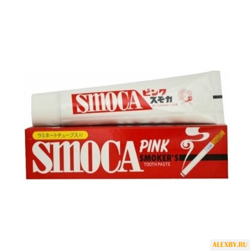 Зубная паста Smoca Pink для